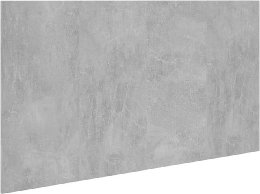 VidaXL Hoofdbord 160x1 5x80 cm bewerkt hout betongrijs - Foto 2