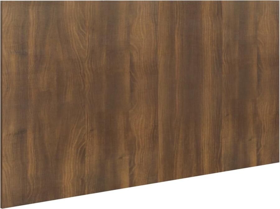 VidaXL Hoofdbord 160x1 5x80 cm bewerkt hout bruineikenkleurig - Foto 2