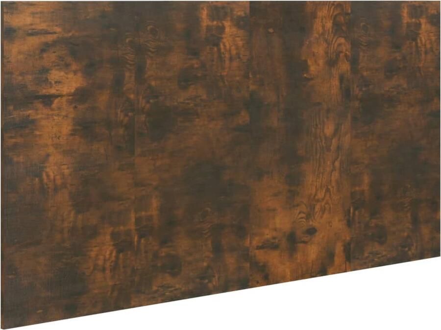 VidaXL Hoofdbord 160x1 5x80 cm bewerkt hout gerookt eikenkleurig - Foto 2