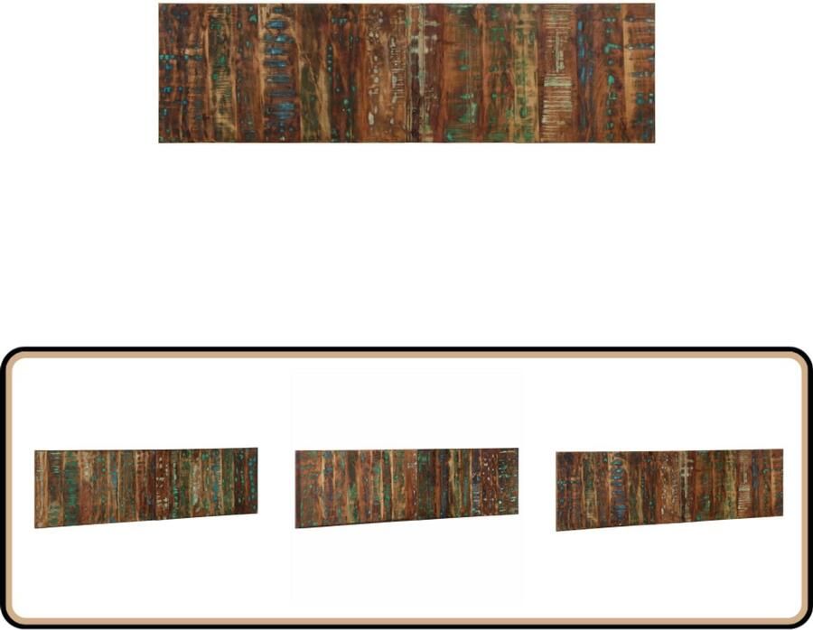 VidaXL Hoofdbord 180 cm Gerecycled Hout Meerkleurig Hoofdeinde Hoofdeinden Bed Hoofdeinde Paneel