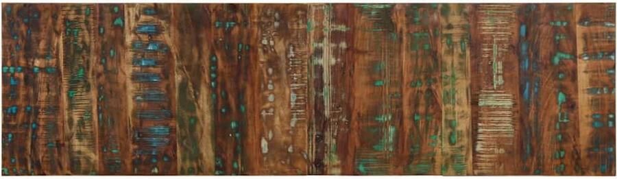 VidaXL Hoofdbord 180 cm massief gerecycled hout meerkleurig - Foto 2