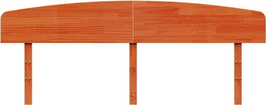 VidaXL Hoofdbord 200 cm massief grenenhout wasbruin - Foto 4