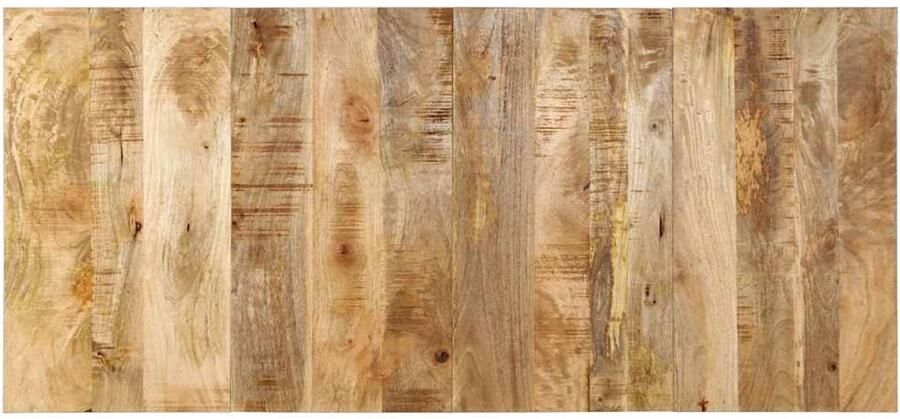 VidaXL Hoofdbord 180 cm massief ruw mangohout