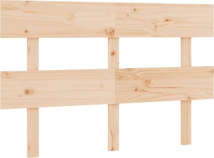 VidaXL Hoofdbord 184x3x81 cm massief grenenhout