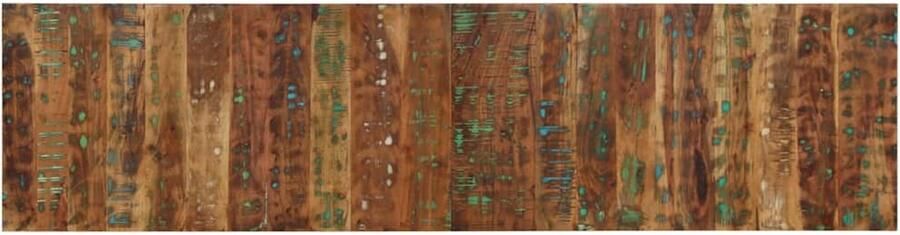 VidaXL Hoofdbord 200 cm massief gerecycled hout meerkleurig