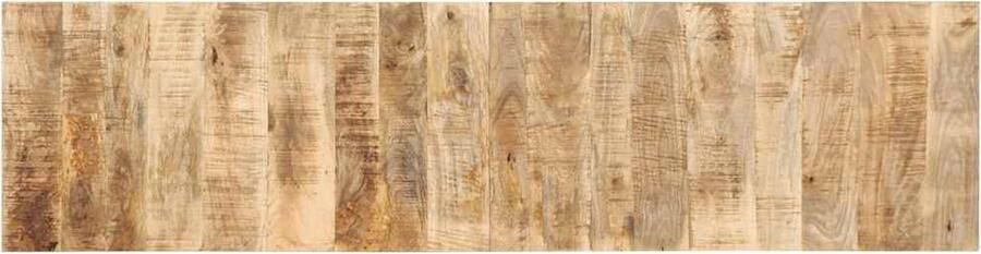 VidaXL Hoofdbord 200 cm massief ruw mangohout