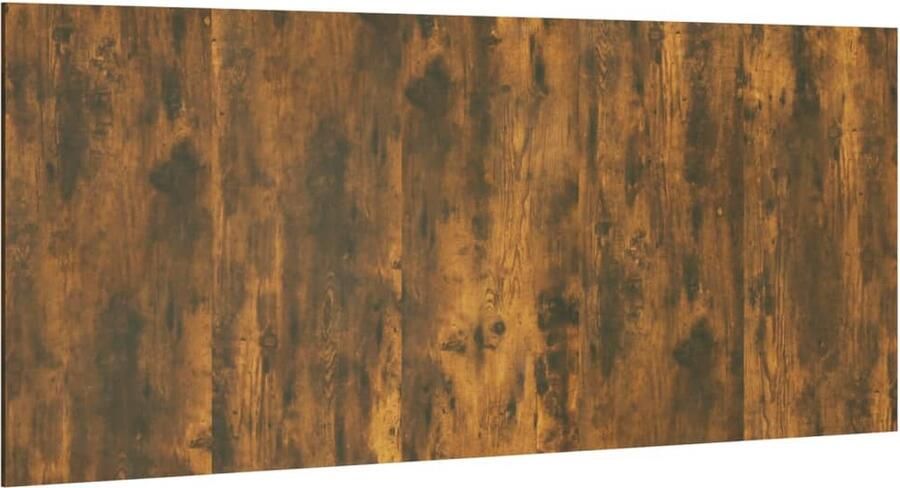 VidaXL Hoofdbord 200x1 5x80 cm bewerkt hout gerookt eikenkleurig