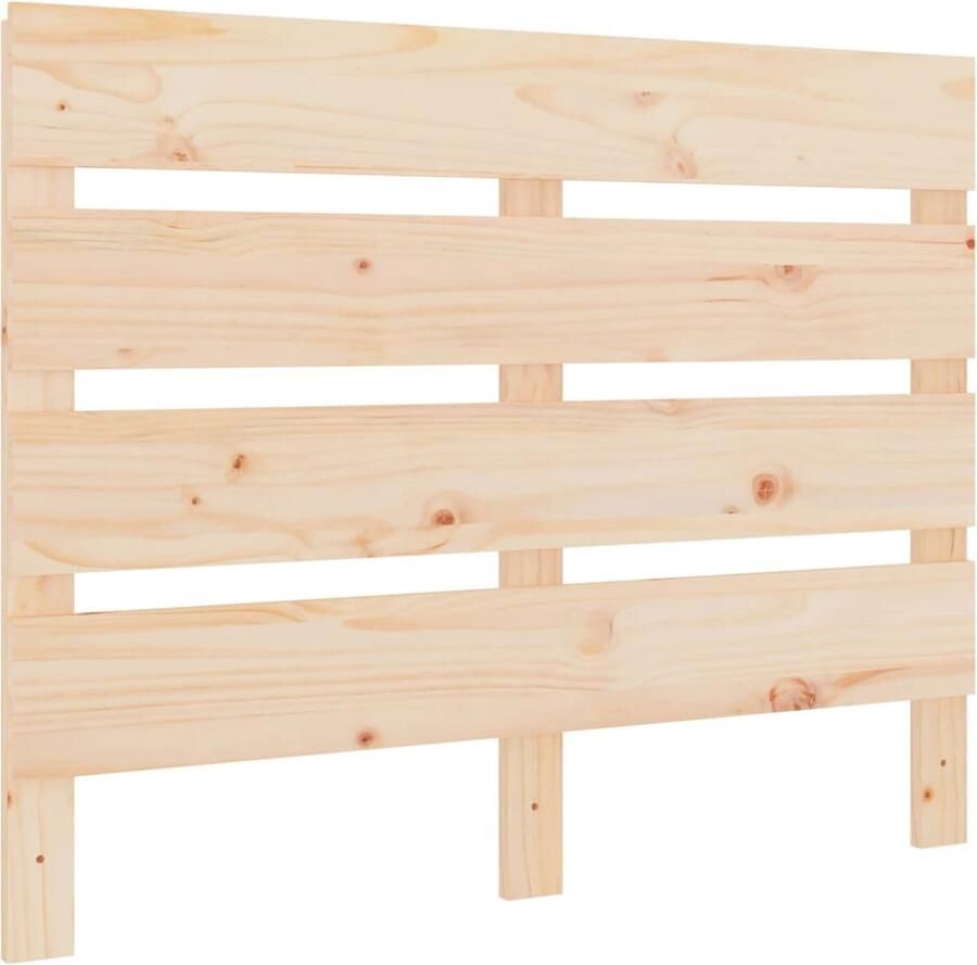 VidaXL Hoofdbord 75x3x80 cm massief grenenhout