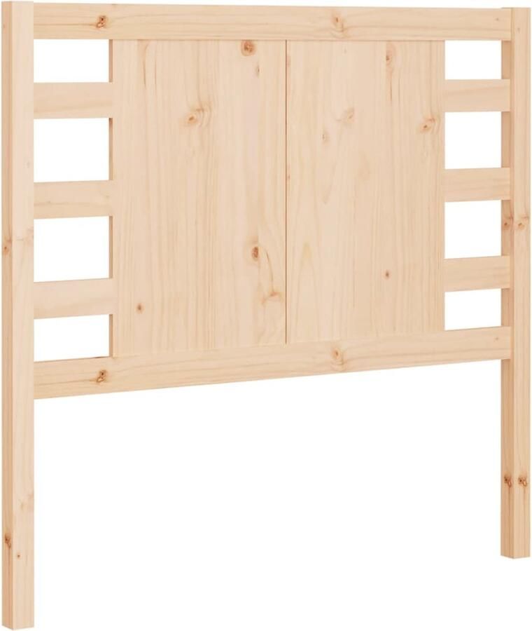 VidaXL Hoofdbord 81x4x100 cm massief grenenhout - Foto 18