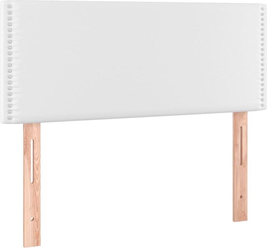 VidaXL Hoofdbord 80x5x78 88 cm kunstleer wit