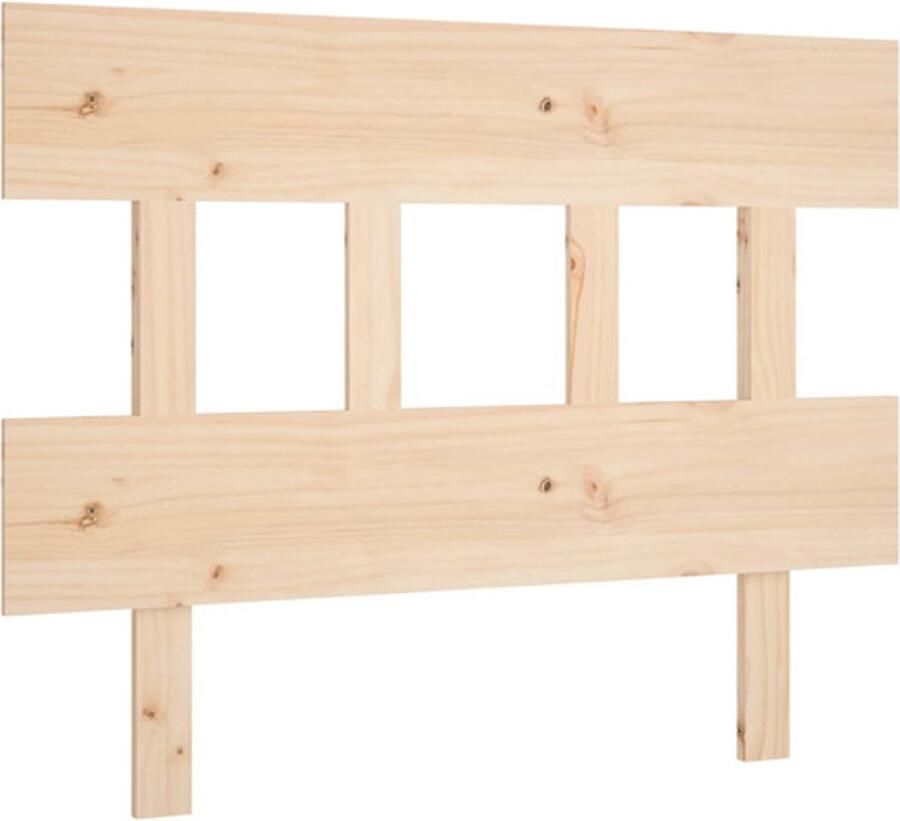 VidaXL Hoofdbord 93 5x3x81 cm massief grenenhout
