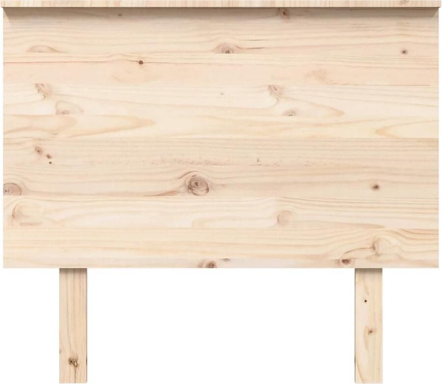 VidaXL Hoofdbord 94x6x82 5 cm massief grenenhout - Foto 2