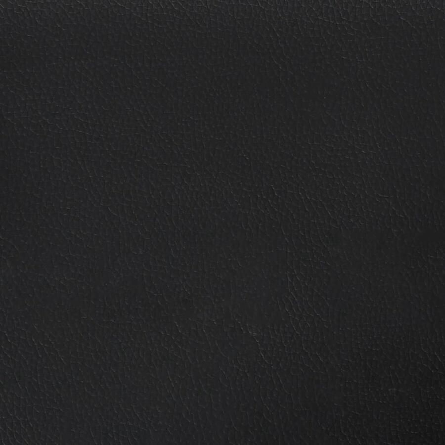 The Living Store Hoofdbord Kunstleer 160x118 128 cm Verstelbare Hoogte Zwart Hoofd Bord Hoofdborden Beddecoratie Kunstleder Zwart