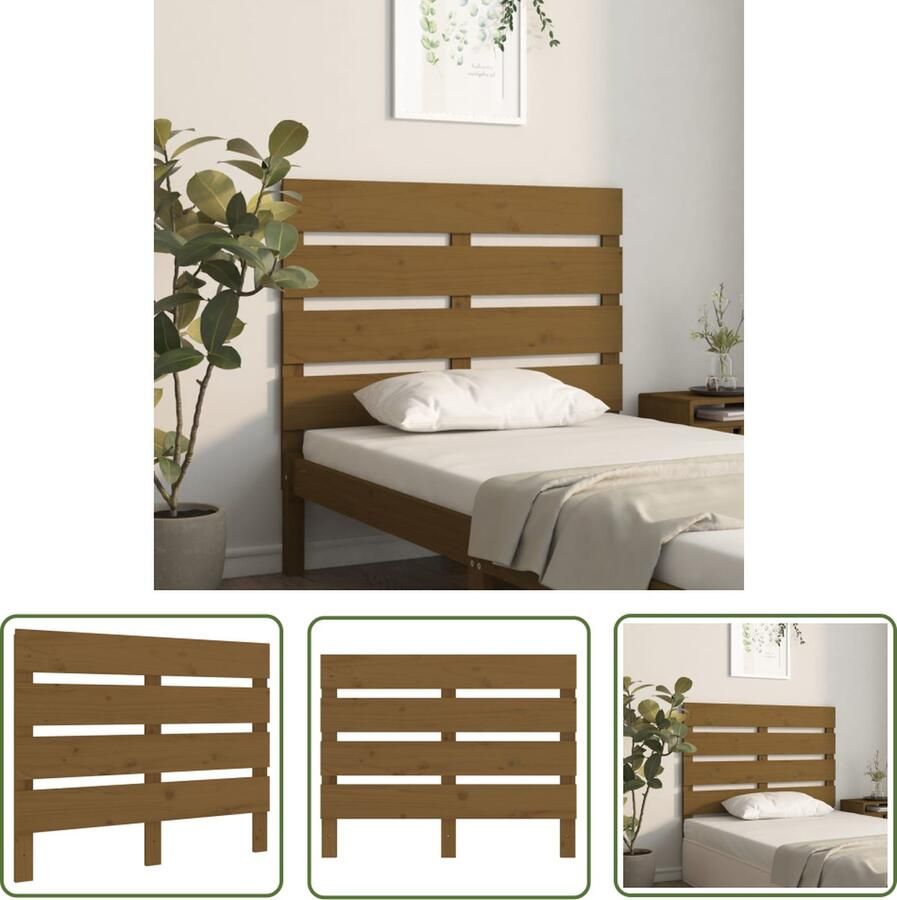 The Living Store Houten Hoofdeinde Grenenhout 100 x 3 x 80 cm Trendy Design Houten Hoofdbord Hoofddekens Bedroom Decor Slaapkamerdecor