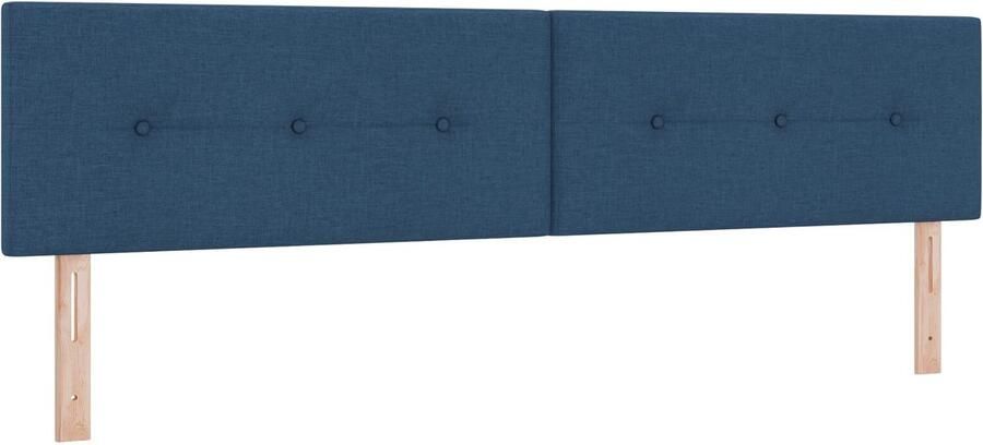VidaXL Hoofdbord Blauw Hout 200 cm Stylish ontwerp Hoofdbord