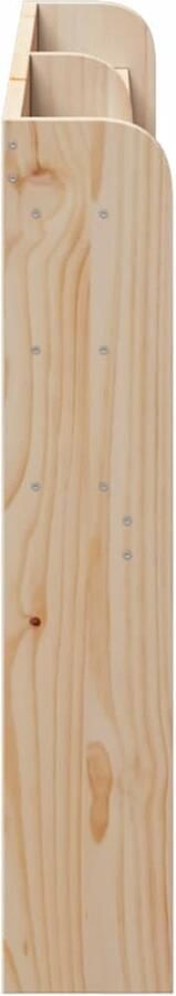 VidaXL Hoofdbord met schappen 135 cm massief grenenhout - Foto 2