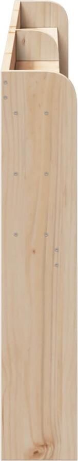 VidaXL Hoofdbord met schappen 200 cm massief grenenhout - Foto 3