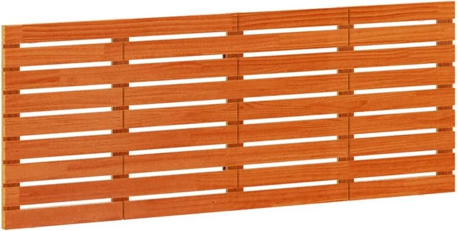 VidaXL Hoofdbord wandmontage 166x3x63 cm massief grenenhout - Foto 3