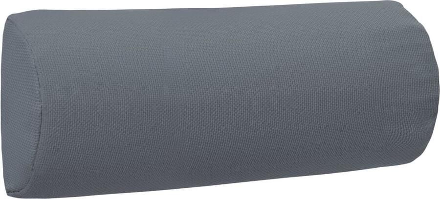 VidaXL Hoofdsteun voor Ligstoel Grijs Textileen Tuinstoel Ligstoel Hoofdsteun Textiel Grijs Comfortabele Stoel Buitendecoratie Tuindecoratie Lounge - Foto 3