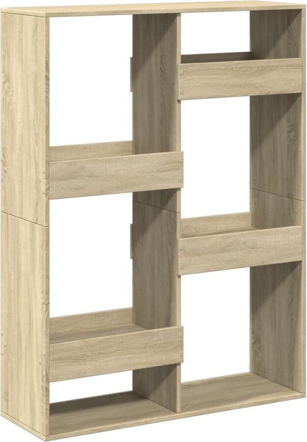 VidaXL Kamerscherm 100x33x135 cm bewerkt hout sonoma eikenkleurig