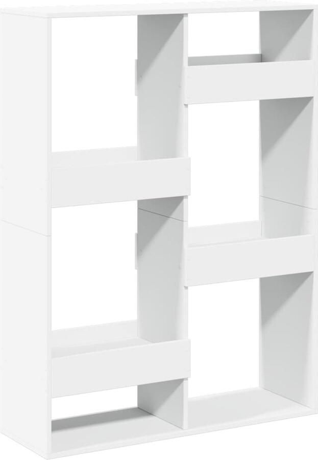 VidaXL Kamerscherm 100x33x135 cm bewerkt hout wit