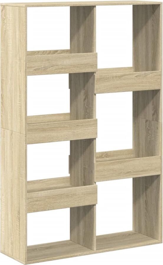 VidaXL kamerscherm 100x33x155 5 cm bewerkt hout sonoma eikenkleurig