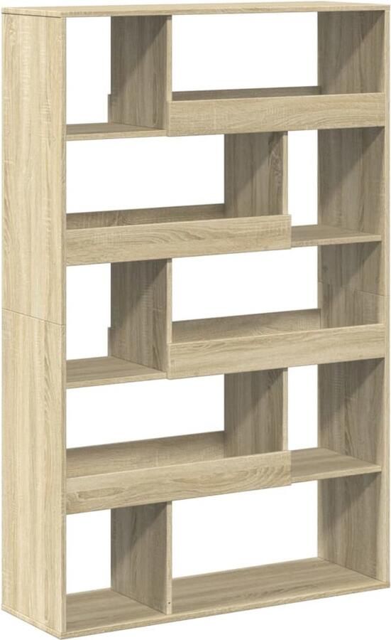 VidaXL kamerscherm 100x33x156 5 cm bewerkt hout sonoma eikenkleurig