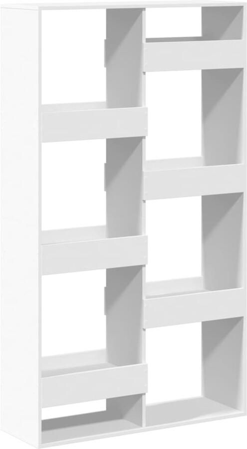 VidaXL Kamerscherm 100x33x175 cm bewerkt hout wit