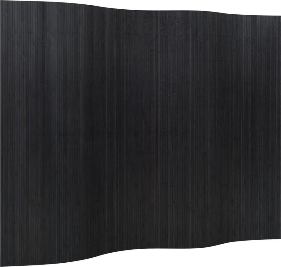 VidaXL -Kamerscherm-165x250-cm-bamboe-zwart