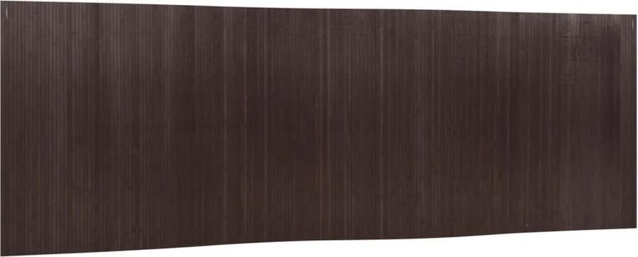 VidaXL -Kamerscherm-165x600-cm-bamboe-donkerbruin