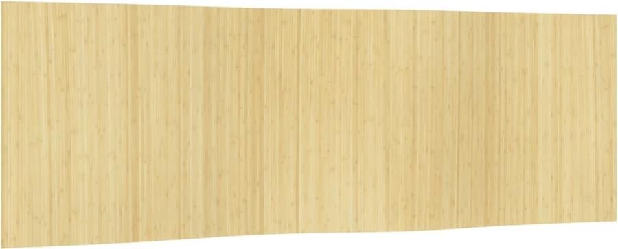 VidaXL -Kamerscherm-165x600-cm-bamboe-lichtnaturel