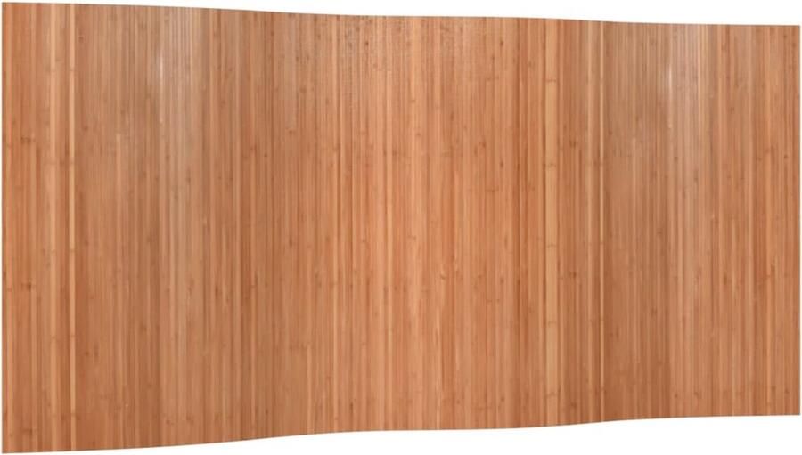 VidaXL KamerschermÂ 165x400 cmÂ bamboe naturel