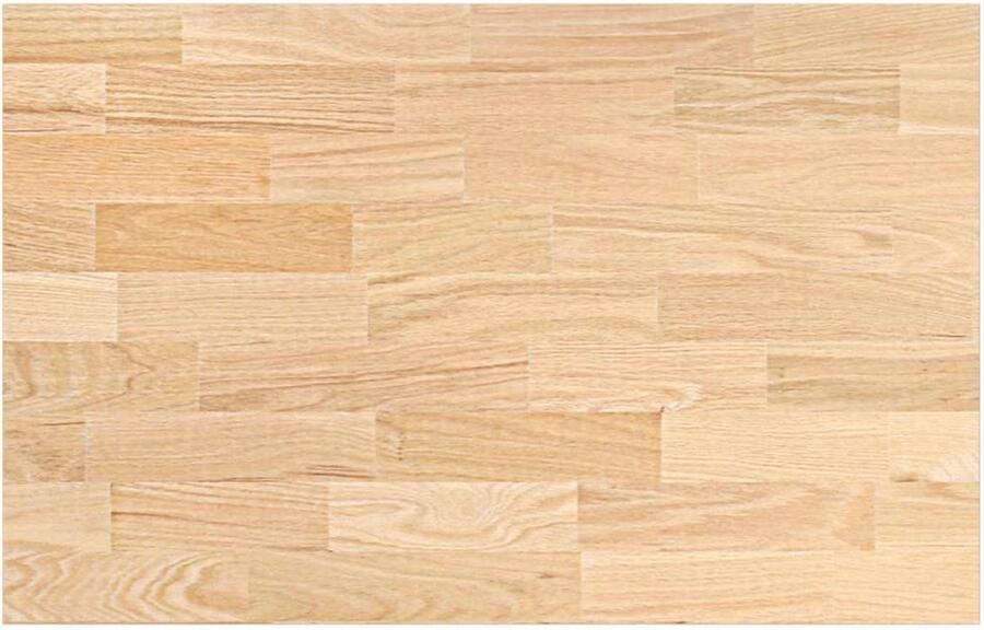 VidaXL Keuken Werkblad 100x63 5x4 cm Massief Eikenhout Keuken Blad Eikenhouten Blad Houten Werkblad Keukentafelblad Kookeiland Blad - Foto 2