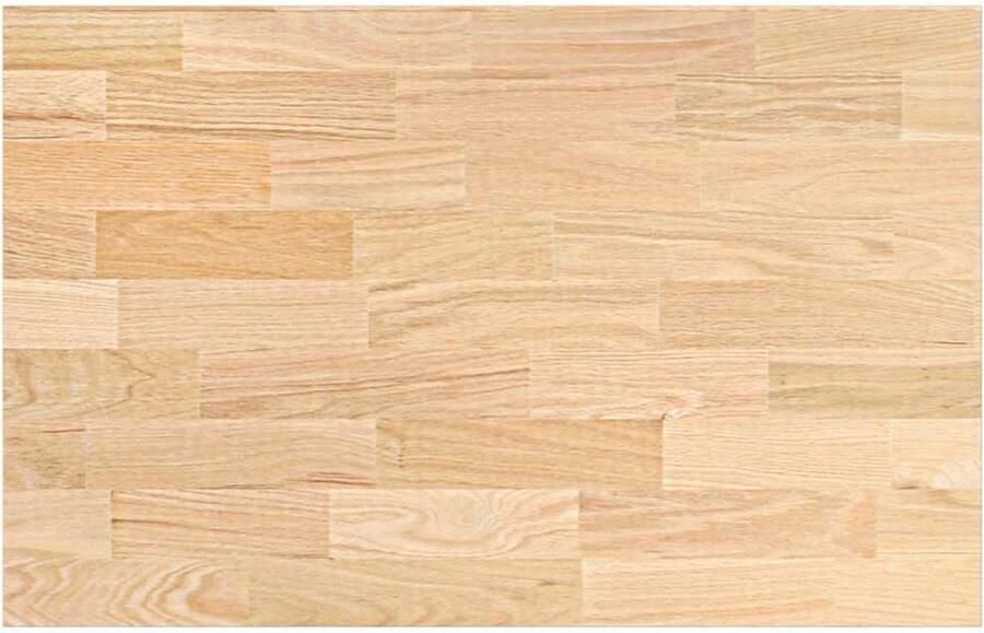 VidaXL Keuken werkblad rechthoekig 100x63 5x2 7 cm massief eikenhout