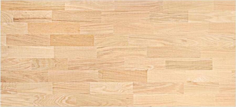 VidaXL Keuken werkblad rechthoekig 140x63 5x2 7 cm massief eikenhout