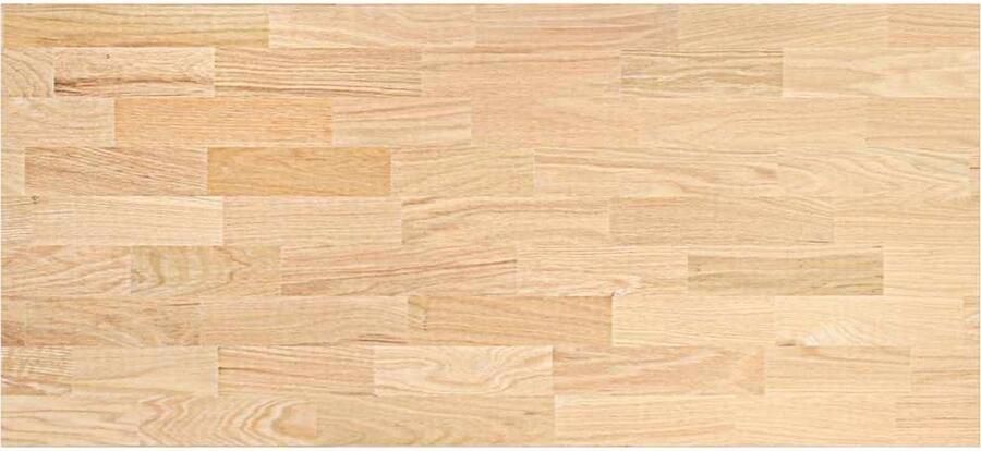 VidaXL Keuken werkblad rechthoekig 140x63 5x4 cm massief eikenhout