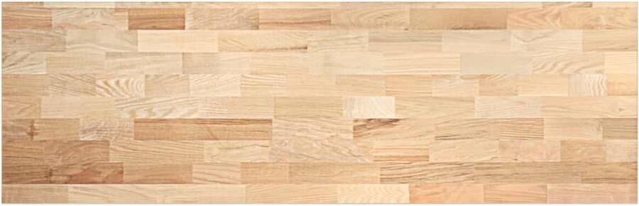 VidaXL Keuken werkblad rechthoekig 200x63 5x4 cm massief eikenhout