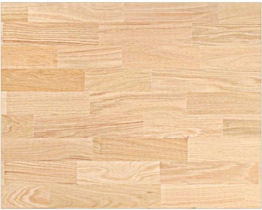 VidaXL Keuken werkblad rechthoekig 80x63 5x4 cm massief eikenhout