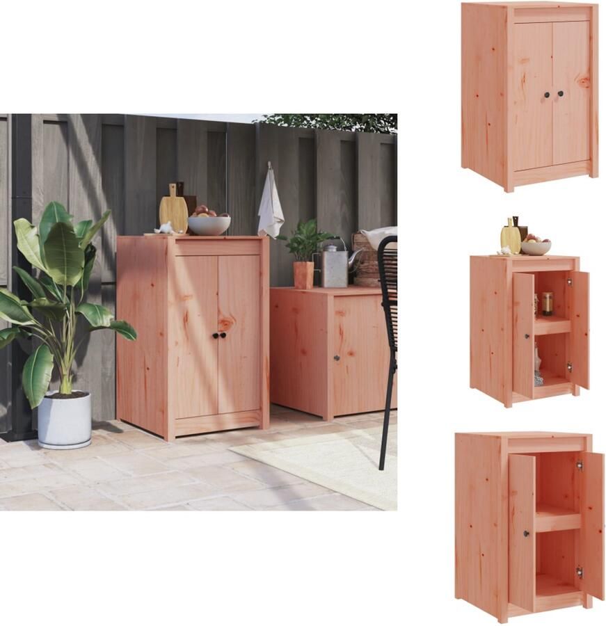 VidaXL Keukenkast Voor Buiten Keukenkasten Voor Buiten Buitenkeuken Kast Keukenkast Buiten Keukenkast voor buiten massief douglashout