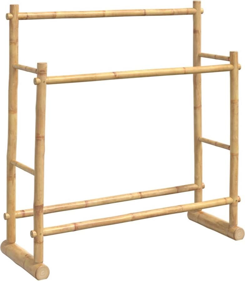 VidaXL Kledingrek 100x30x100 cm bamboe