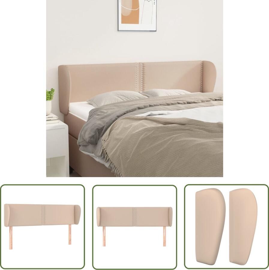 The Living Store Klassiek Hoofdbord Kunstleer Cappuccino 147 x 23 x 78 88 cm Verstelbaar Klassieke Hoofdbord Kunstleder Hoofdbord Bruin Hoofdbord Kapstok Bedroom Decor