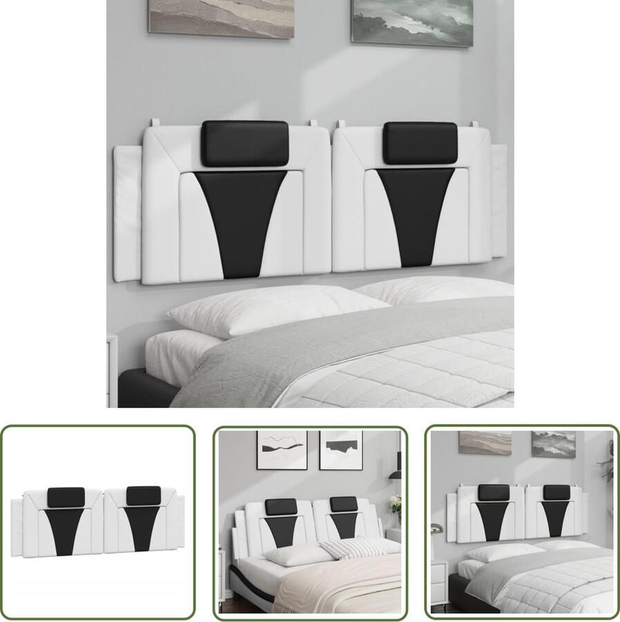 The Living Store Hoofdbordkussen 160 x 3 x 49 cm Duurzaam kunstleer LED-verlichting Geschikt voor 160 cm bedframe Hoofdbordkussen Kunstleder Led Verlichting Hoofdbord Beddecoratie