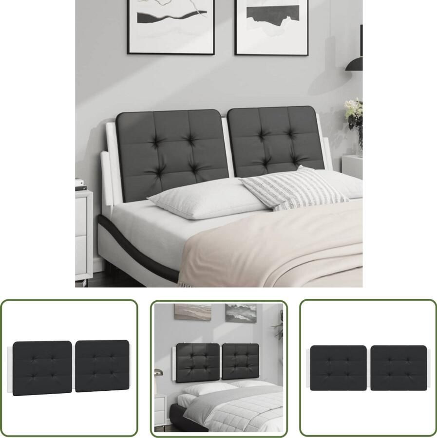 The Living Store Gestoffeerd Hoofdbordkussen 140 x 48 cm Kunstleer Duurzaam Palet voor Ultiem Comfort Hoofdbordkussens Kunstleder Hoofdkussen Voor Bed Ergonomisch Hoofdkussen Decoratief Hoofdkussen
