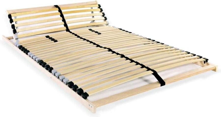 VidaXL Lattenbodem met 28 latten 7 zones FSC 120x200 cm - Foto 2