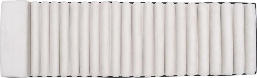 VidaXL Ligbedkussen Suède Crèmekleurig Ligbedkussen Loungekussen Suède Kussen Crème Kussen Buitenkussen Tuinkussen Relax Kussen Balkon Kussen Garden Furniture Lounge Set - Foto 2