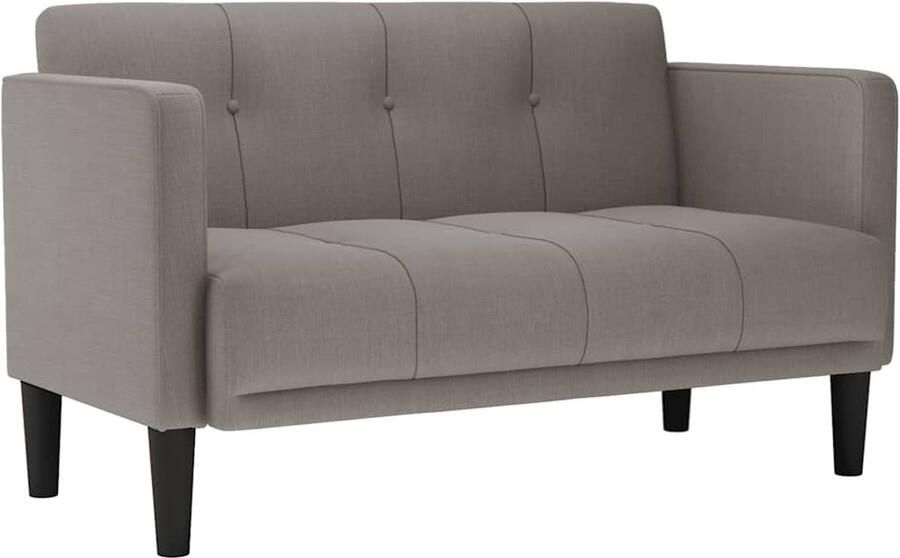 VidaXL Loveseat Bank Taupe 111 cm Stof
