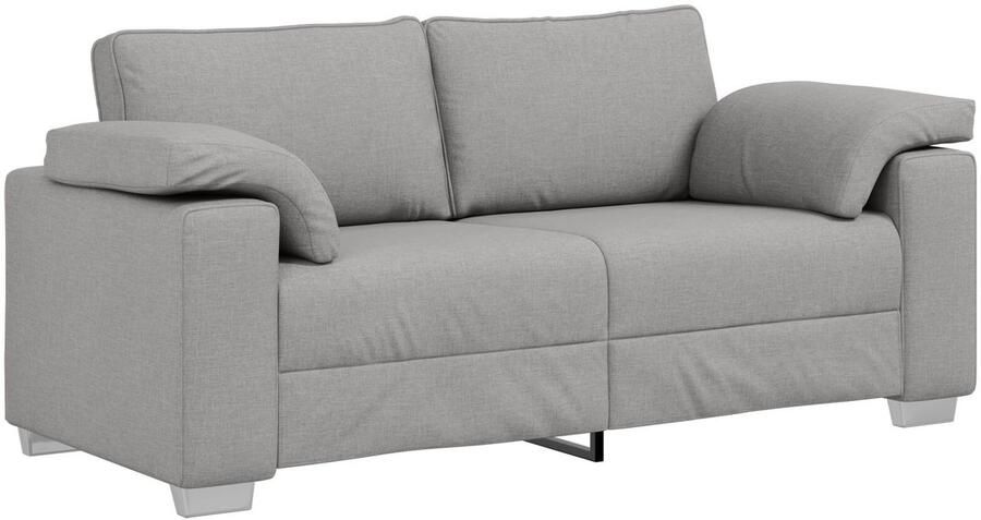 VidaXL Bank met kussen Wolkgrijs 180 x 77 x 82 cm Stof - Foto 2