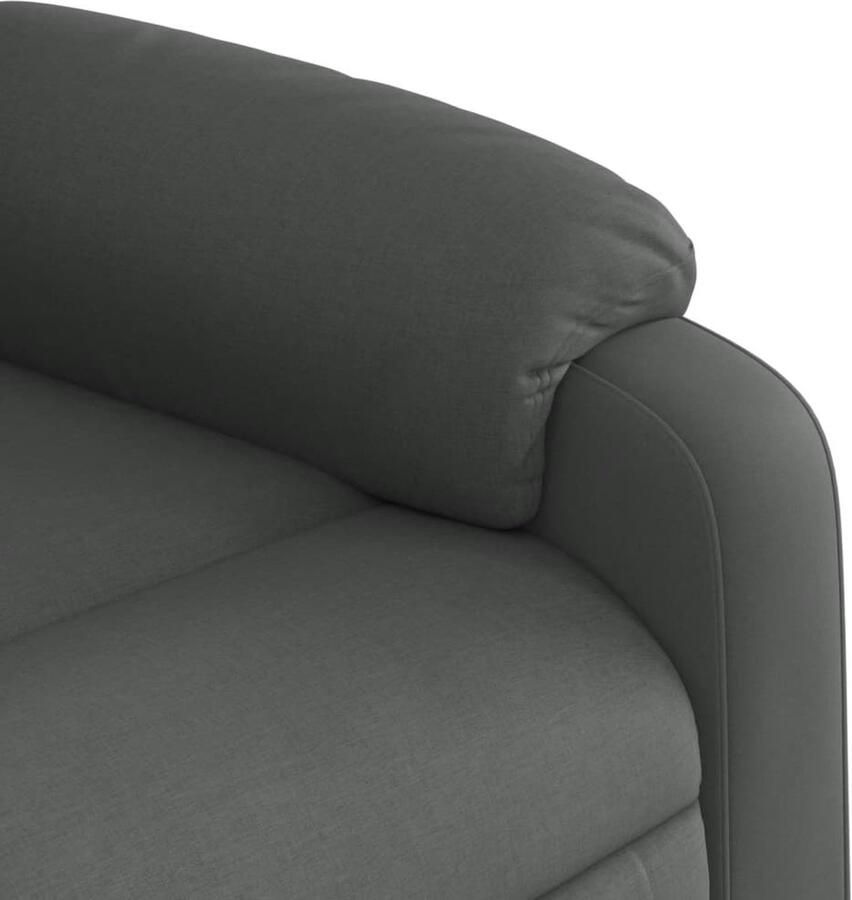 Vida XL Massagestoel elektrisch verstelbaar stof donkergrijs SKU: V3205191 - Foto 3