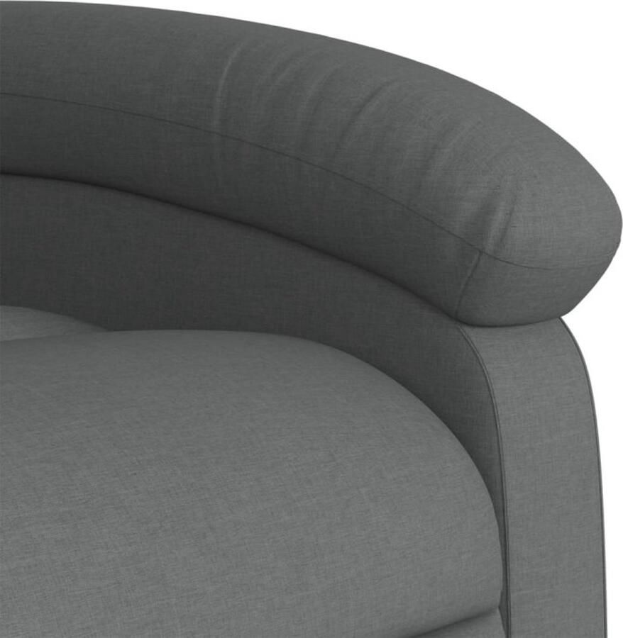 Vida XL Massagestoel elektrisch verstelbaar stof donkergrijs SKU: V3204081 - Foto 3