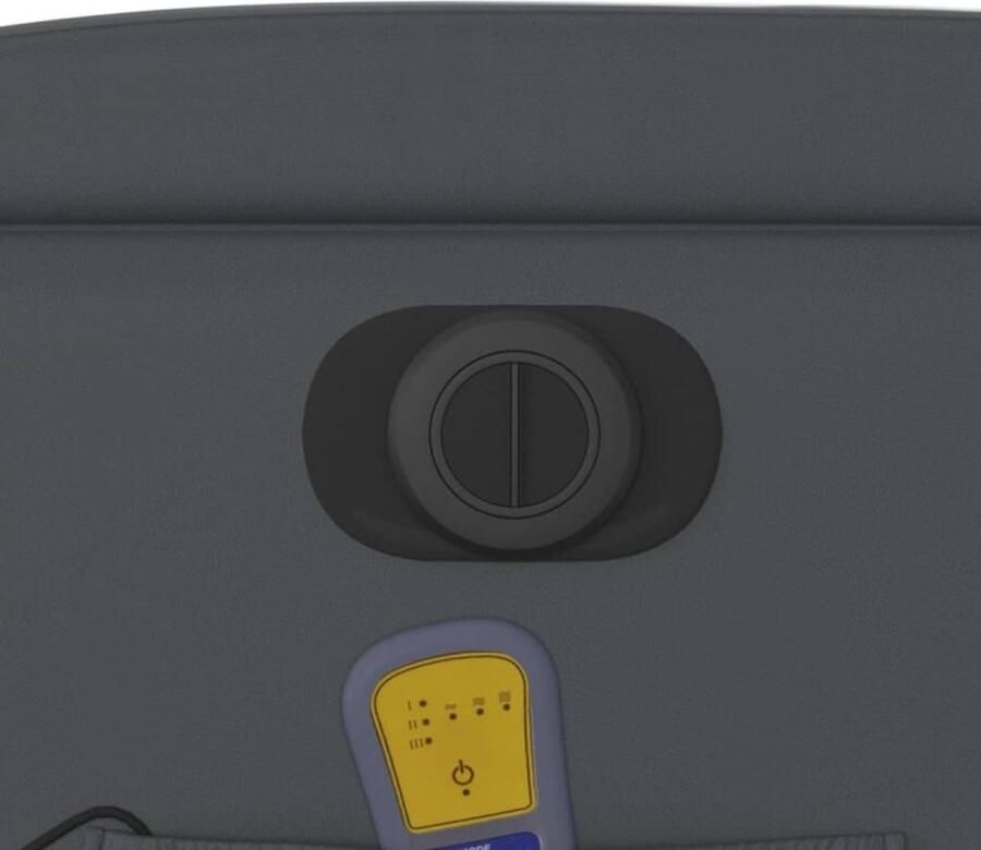 Vida XL vidaXL Massagestoel verstelbaar elektrisch kunstleer grijs-VXL-3204654 - Foto 4